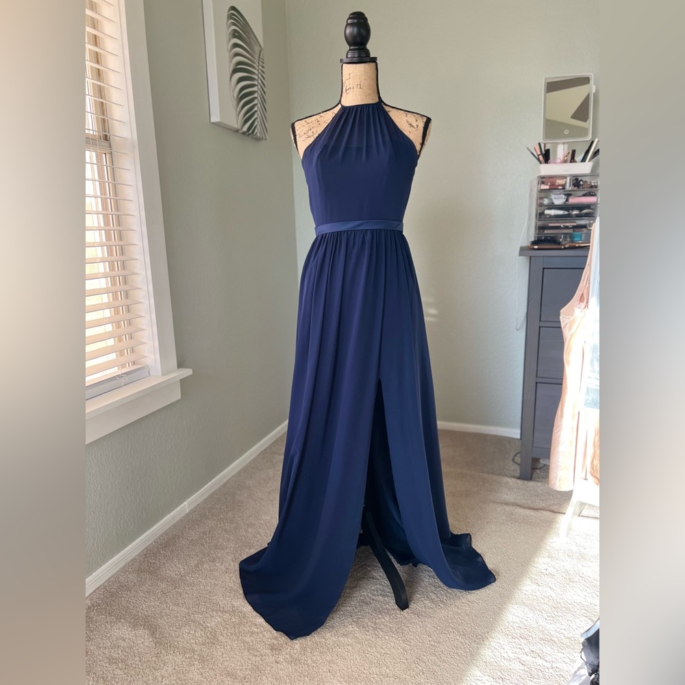 Navy Blue Dress